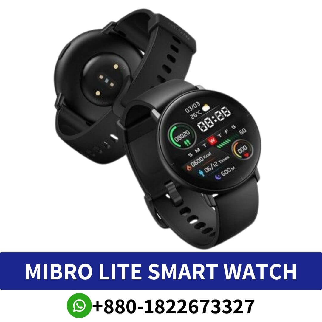 Buy MIBRO Smart Watch AMOLED Screen Price in Bangladesh | MIBRO Smart Watch Low Price in BD | Lite Smart Watch in BD