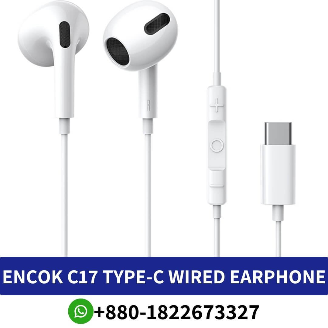 Buy BASEUS Encok C17 Type-C Wired Earphone Price in Bangladesh | BASEUS C17 Type-C Wired Earphone Near me BD C17 Type-C Earphone