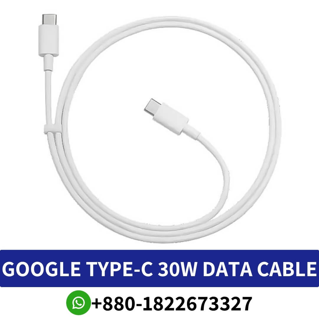 Buy GOOGLE Type-C 30w Data Cable Price in Bangladesh _ GOOGLE Type-C to Type-C 30W Data Cable Near me BD, Type-C 30w Data Cable