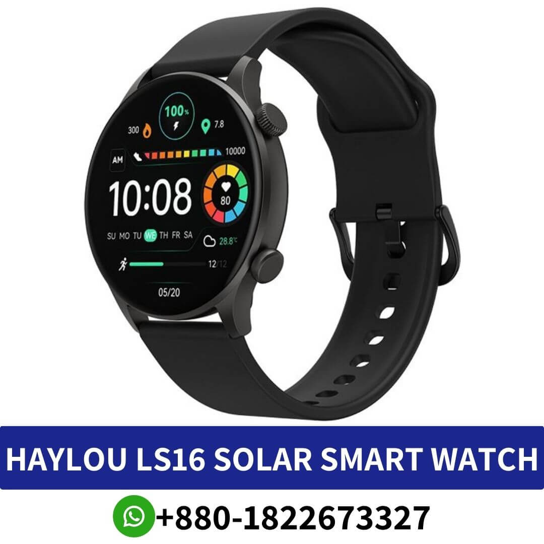 Buy HAYLOU LS16 Solar Plus Smart Watch Price in Bangladesh | HAYLOU LS16 Solar Smart Watch  Near me BD HAYLOU Solar Smart Watch BD