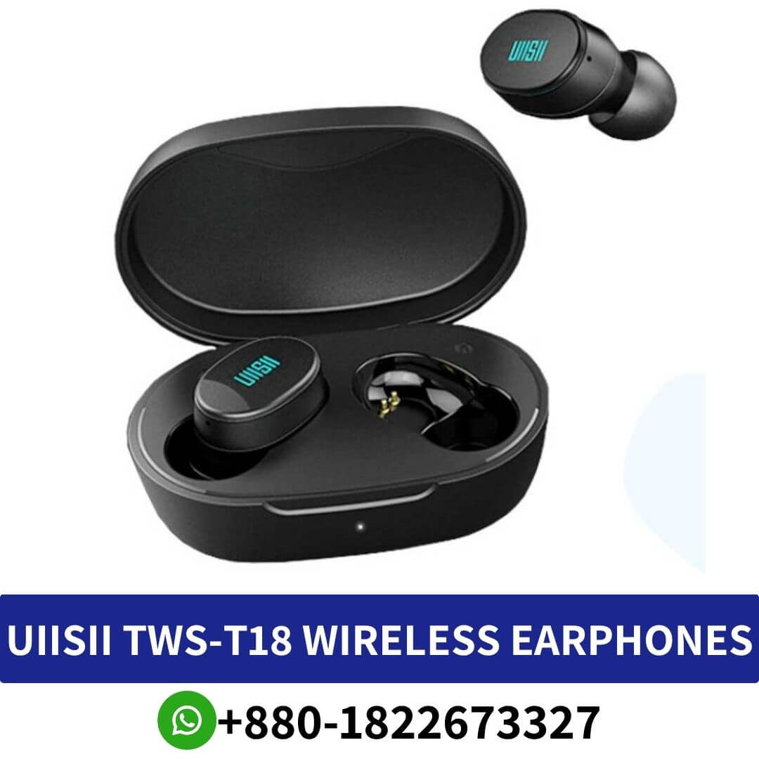 Buy UiiSii TWS-T18 Wireless Earphones Price in Bangladesh UiiSii TWS Wireless Earphones Near me BD TWS Wireless Earphones in BD