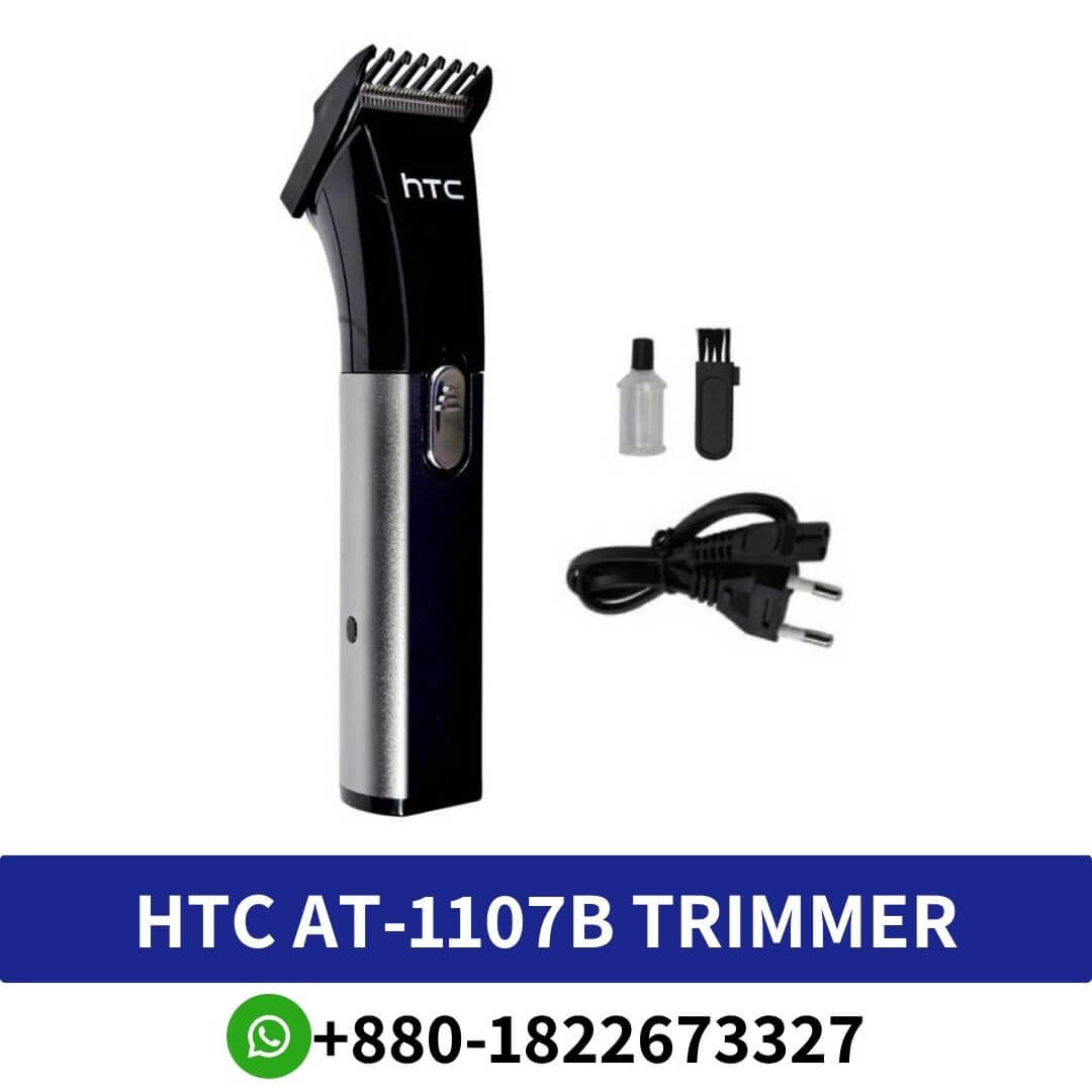 HTC AT-1107B Rechargeable Trimmer - to do appearance. Every time you use this grooming tool, you can expect a hassle-free trimming experience.