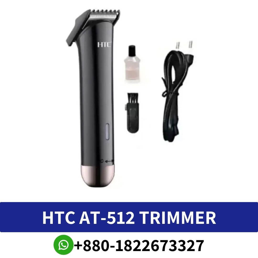 Best HTC AT-512 Rechargeable Beard Trimmer For Man is for grooming tool with precision and convenience for maintaining a well-groomed beard.