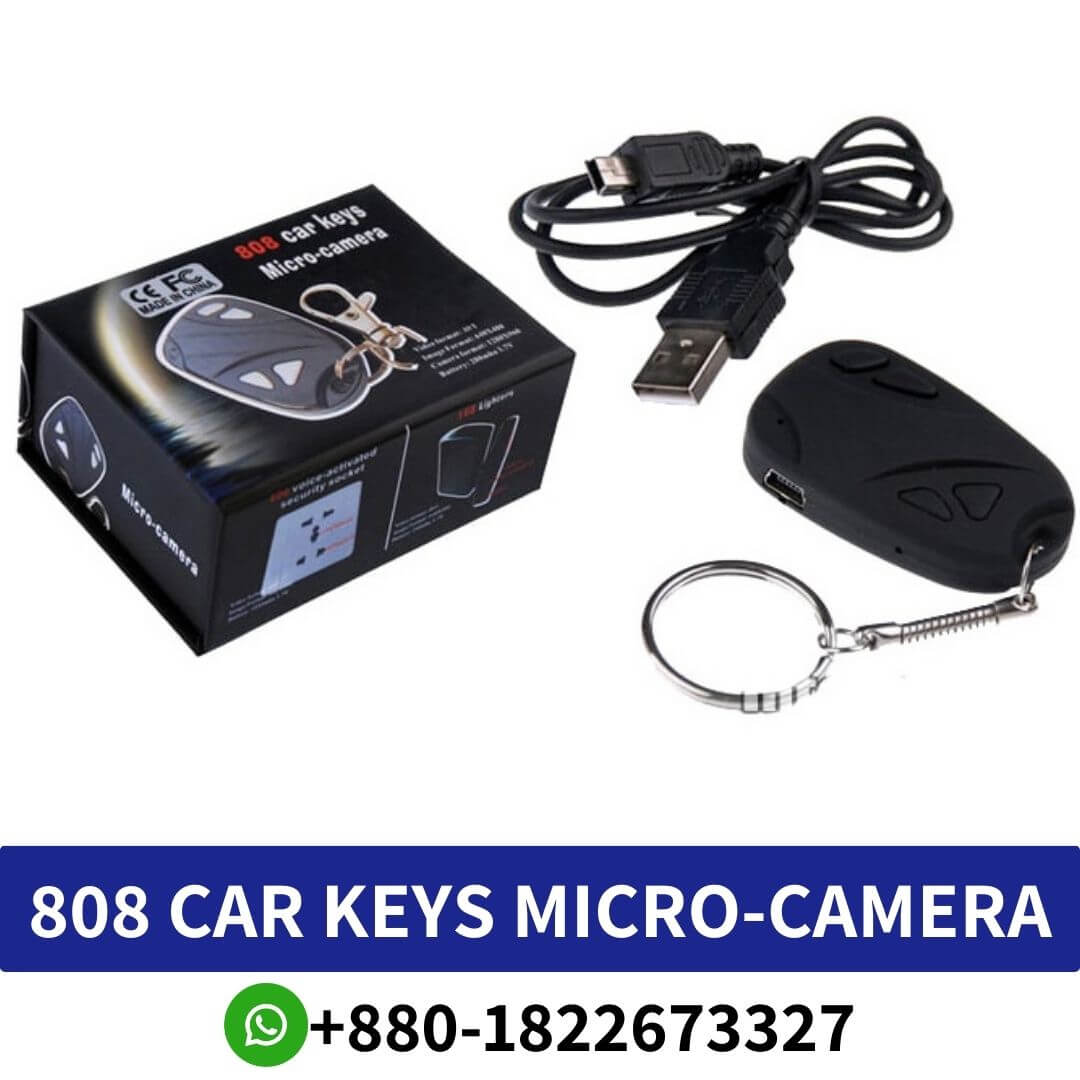 808 Car Keys Micro-Camera