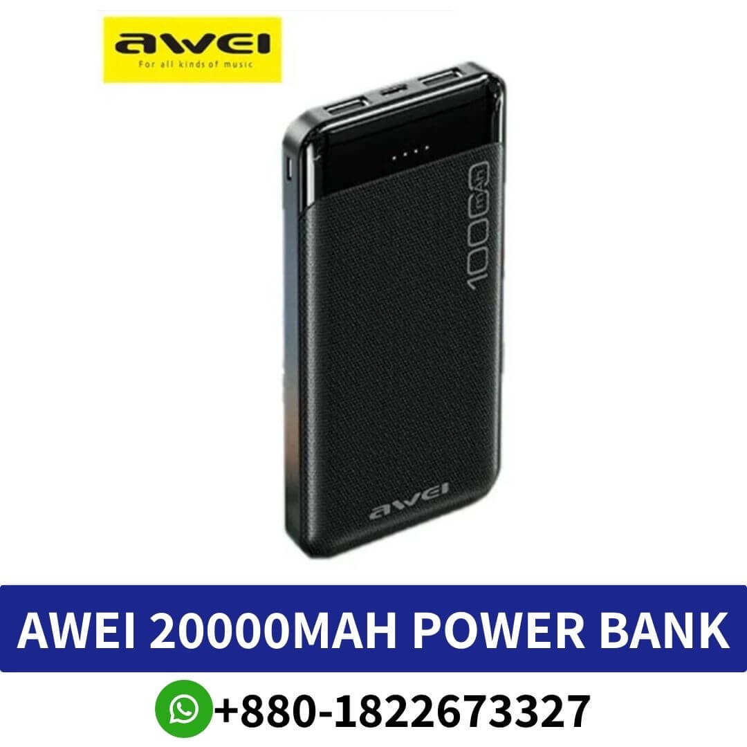 AWEI P169K 20000mAh 22.5W Fast Charging Power Bank