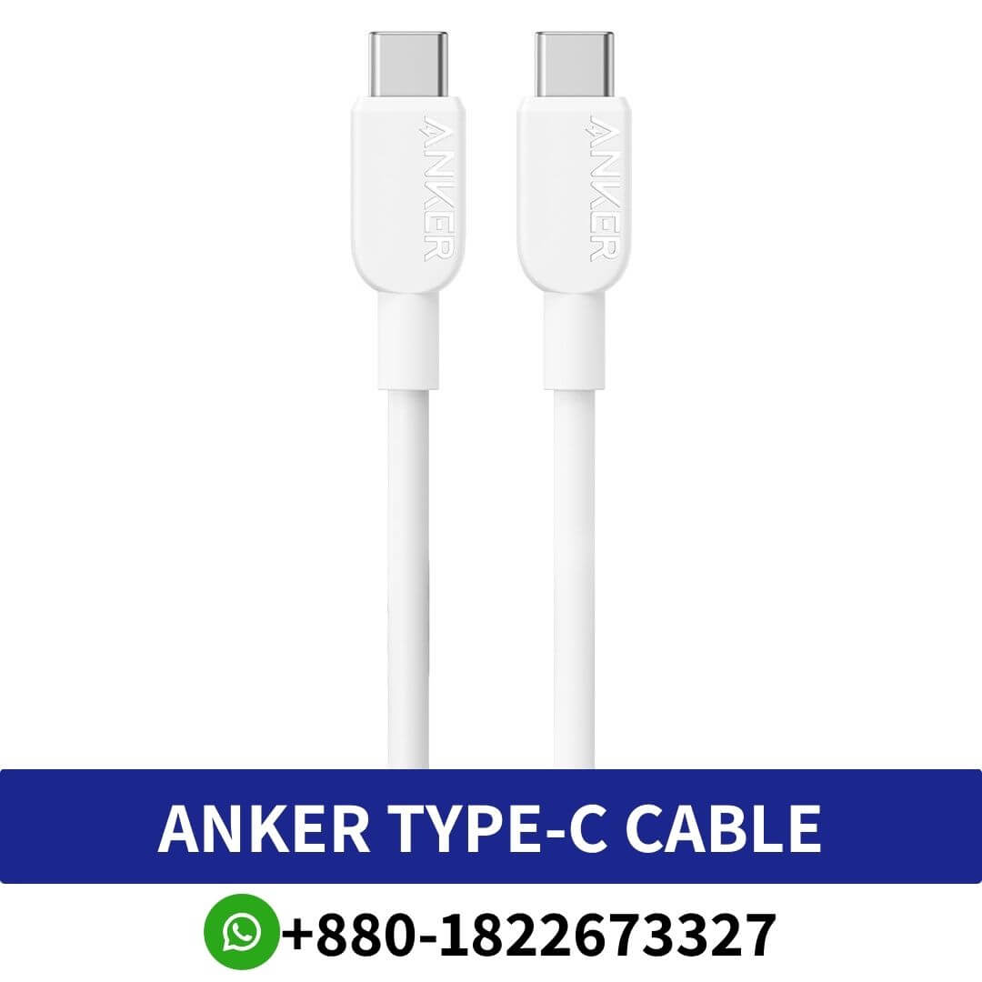 Anker Type C 310 To Lightning Cable Price In Bangladesh, anker type c to type c cable price in bd, anker 310 usb-c to lightning cable wattage, anker 310 usb-c to usb-c cable, anker cable price in bd, anker type-c cable bangladesh, Anker Powerline USB C to USB 3.0 Cable,