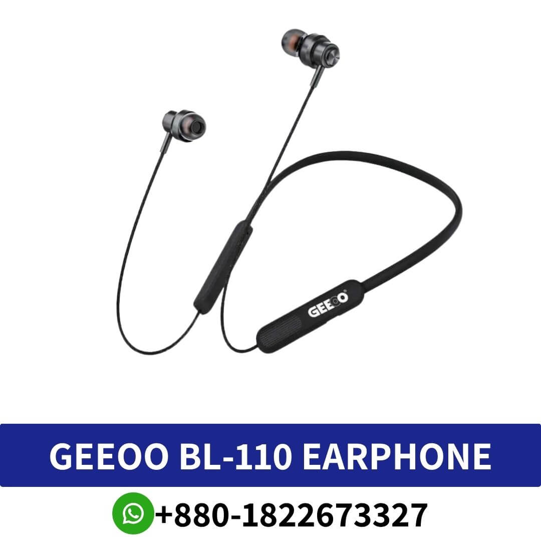 Best GEEOO BL-110 Flex Neckband Earphone