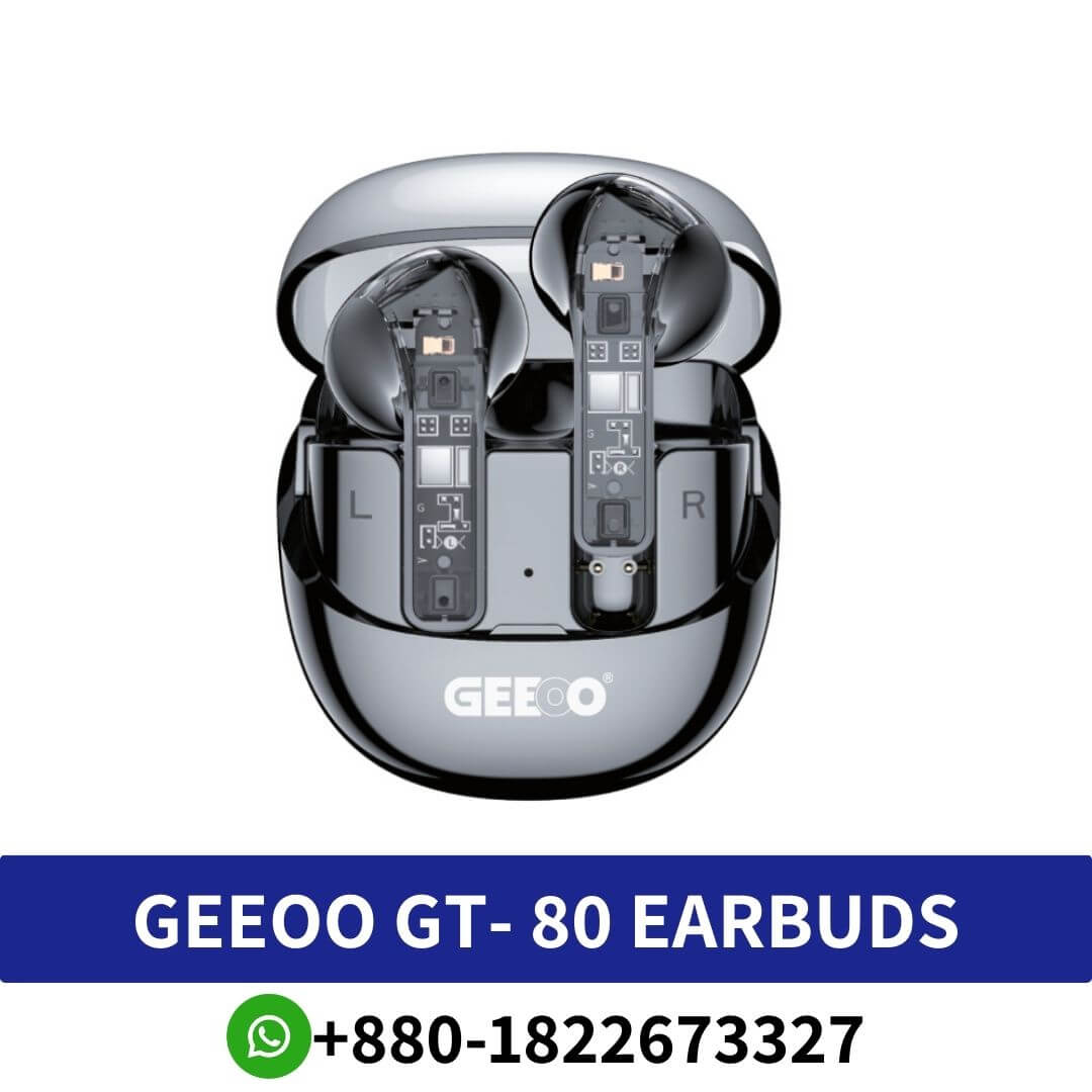 Best GEEOO-GT- 80-Crystal-Fit-TWS-Earbuds