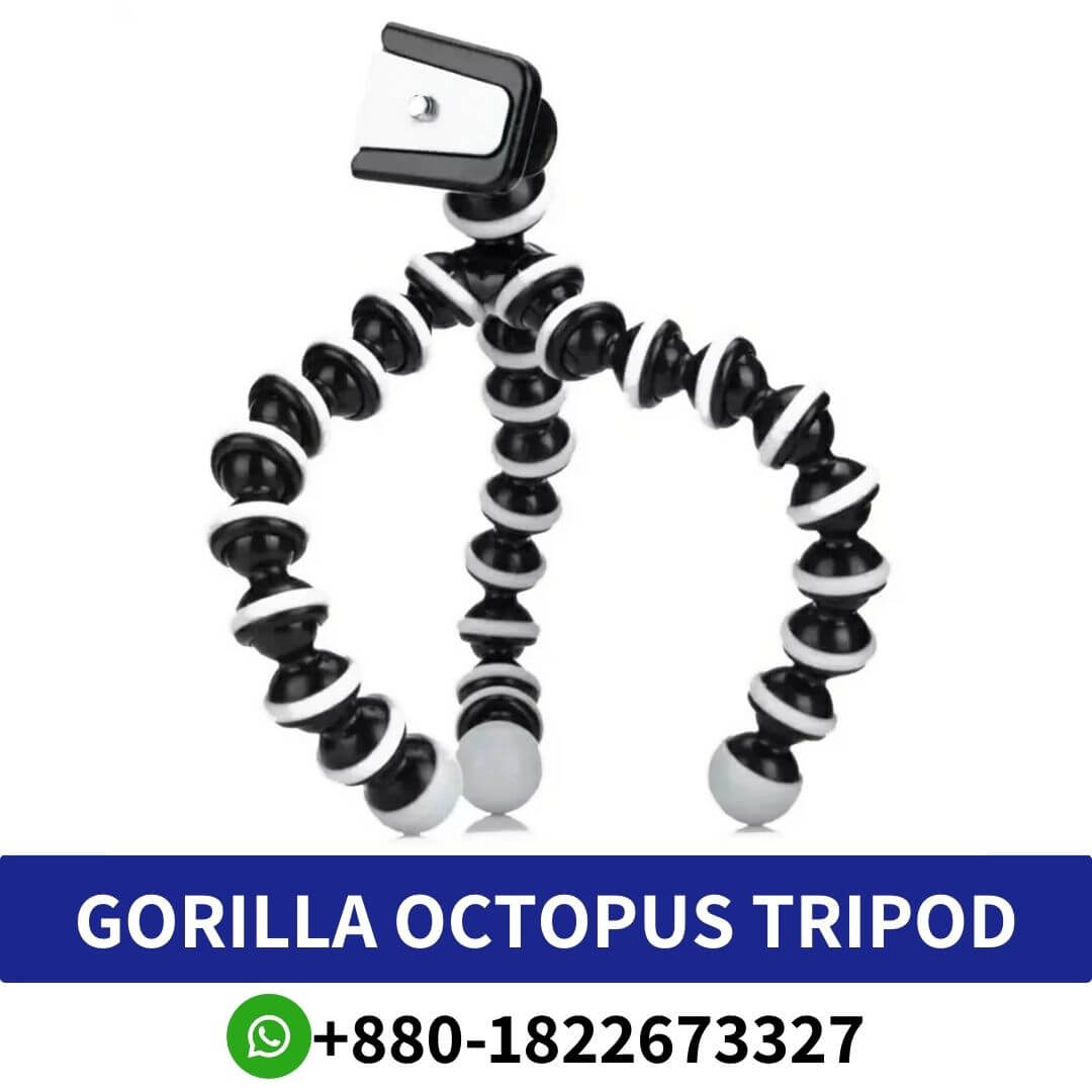 Best GORILLA Z-02 Octopus Camera Tripod stand Price in Bangladesh - Octopus design camera stand in BD - Camera tripod Shop near me