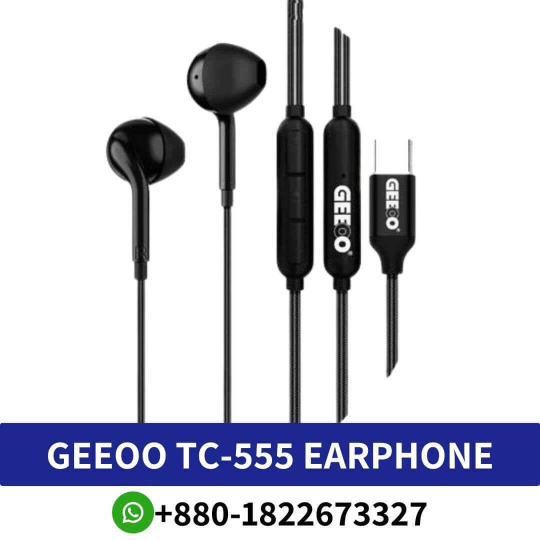 Best Geeoo TC-555 Type-C Earphone