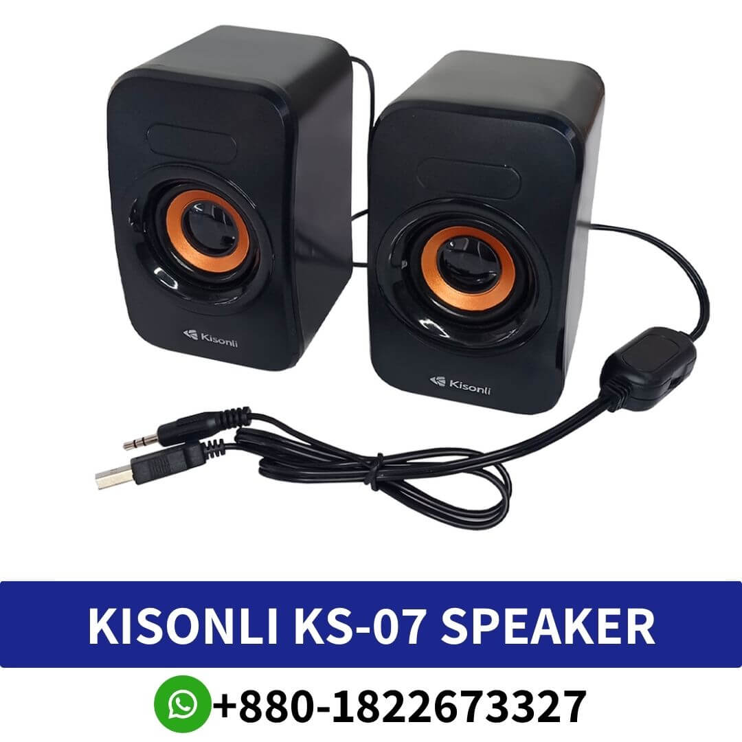 Best Kisonli KS-07 USB Multimedia Mini Speaker