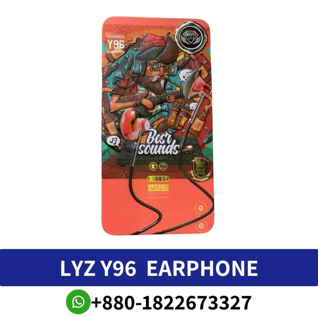 Best LYZ Y96 Wired Stereo Earphone