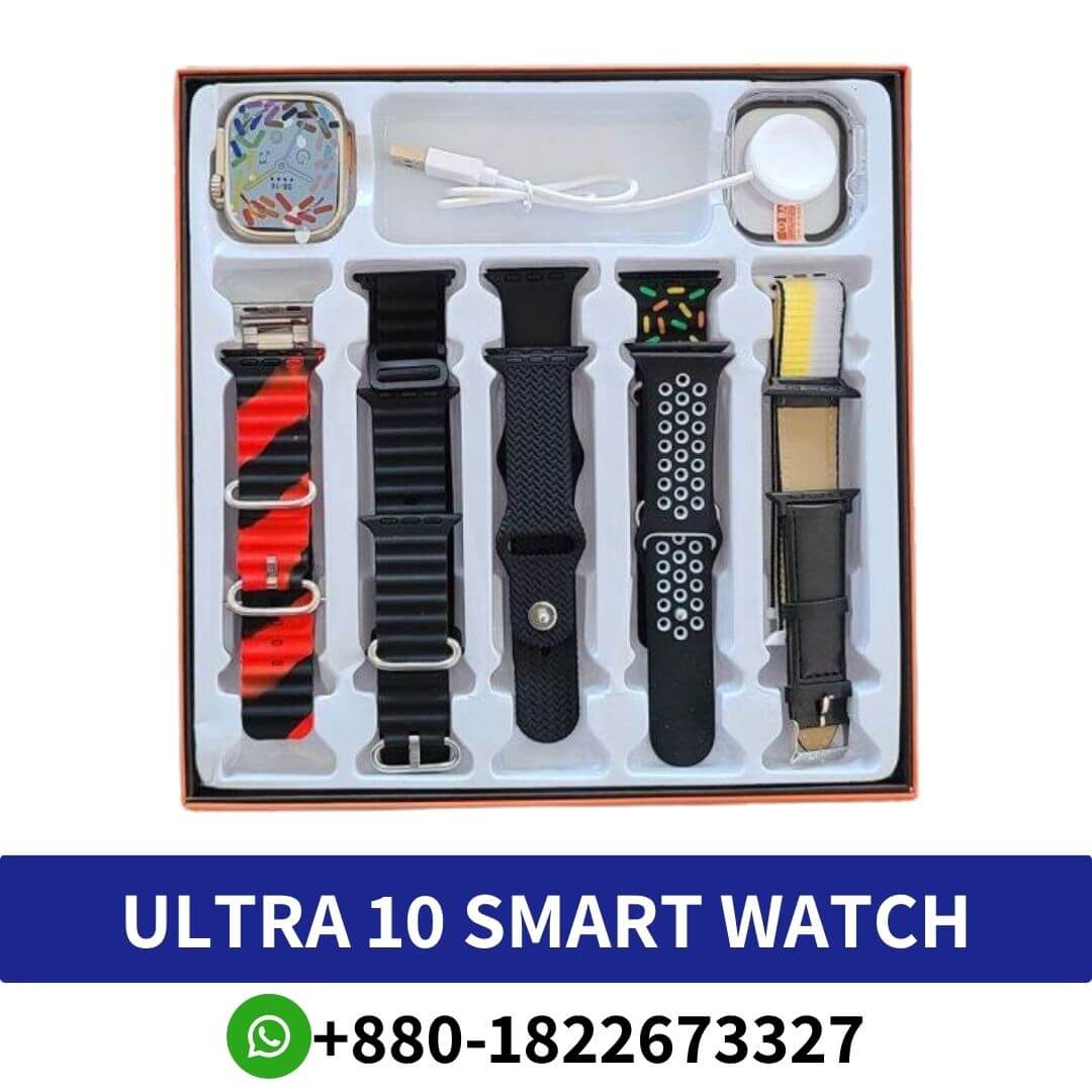 Best Ultra 10 Smart Watch With 10 Straps