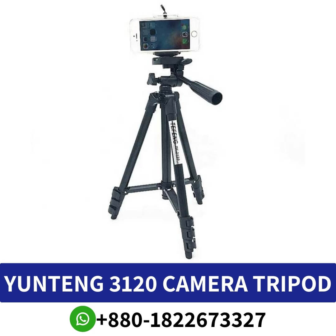 Best YUNTENG 3120 Mobile Stand Price in Bangladesh- camera tripod stand shop in Bangladesh-mobile stabd price in Bangladesh - camera tripod in bd