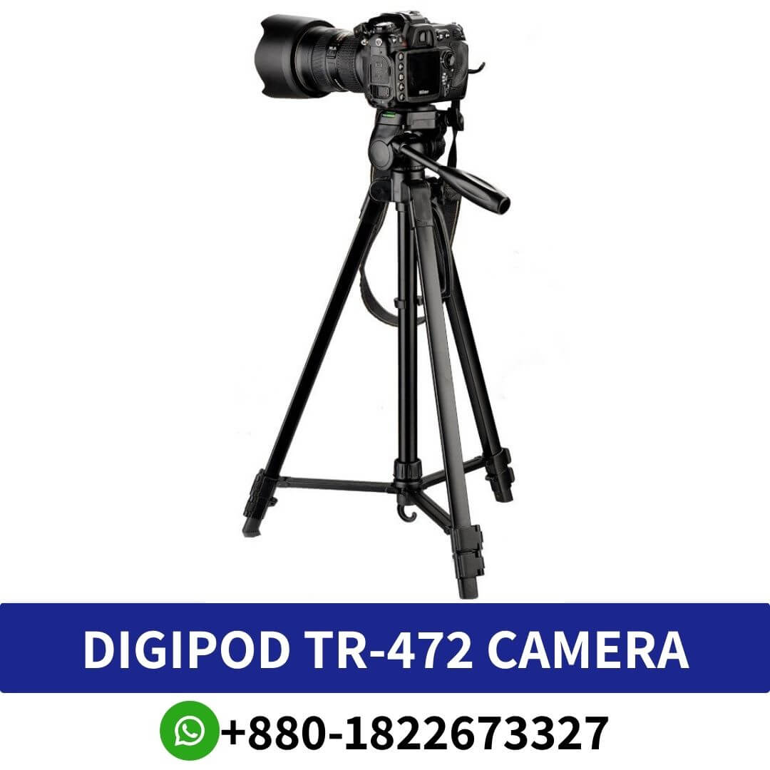 DIGIPOOD TR-472 camera tripod price in Bangladesh - Tripod camera in BD - Camera stand price in BD - Shop near me camera stand in BD