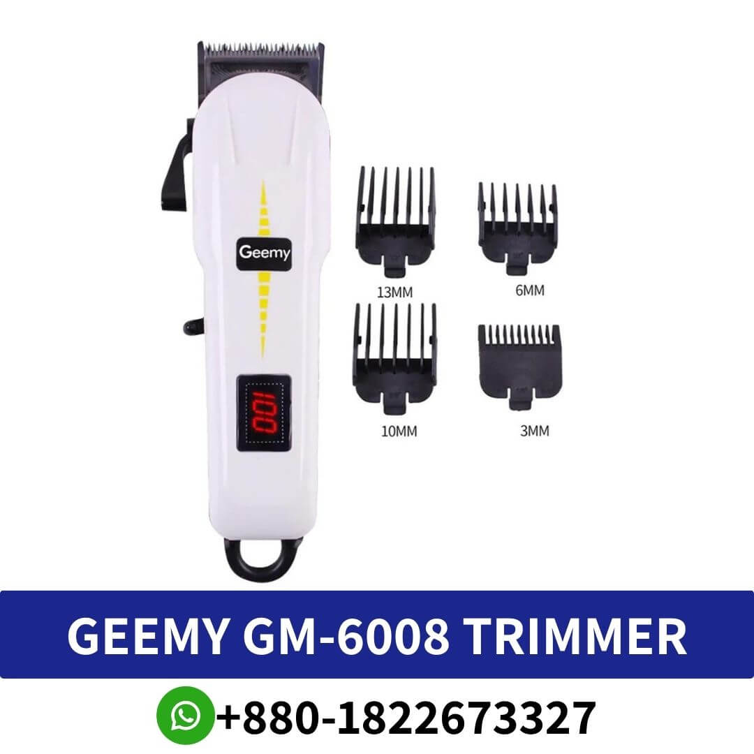 Best GEEMY GM-6008 Professional Hair Trimmer Price In BD