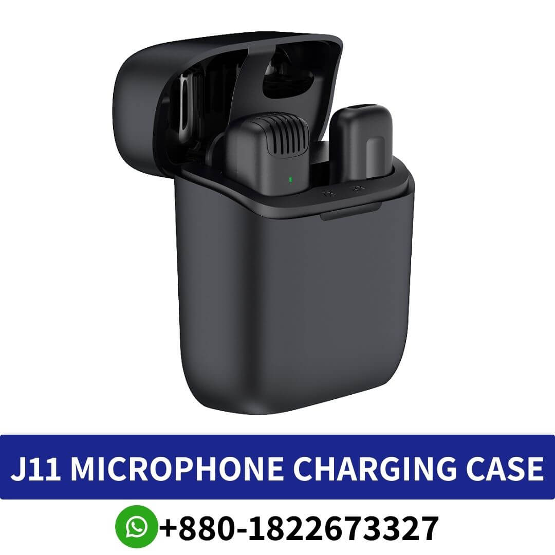 J11 Wireless Microphone with Charging Case
