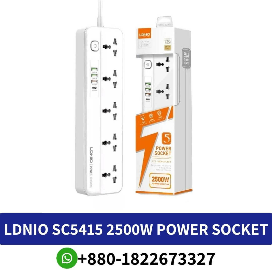 LDNIO SC5415 2500W Power Socket