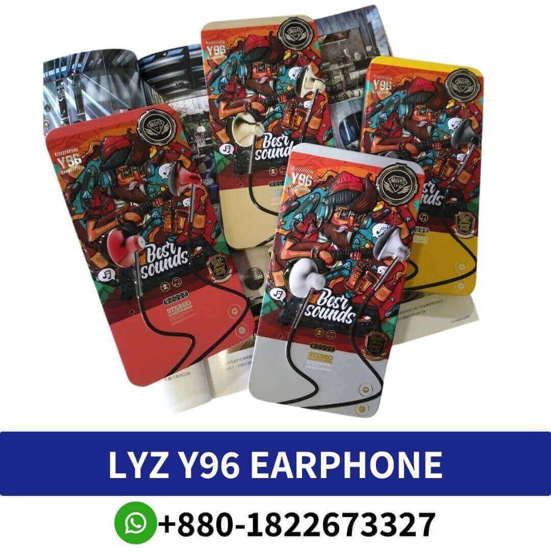 LYZ Y96 Wired Stereo Earphone