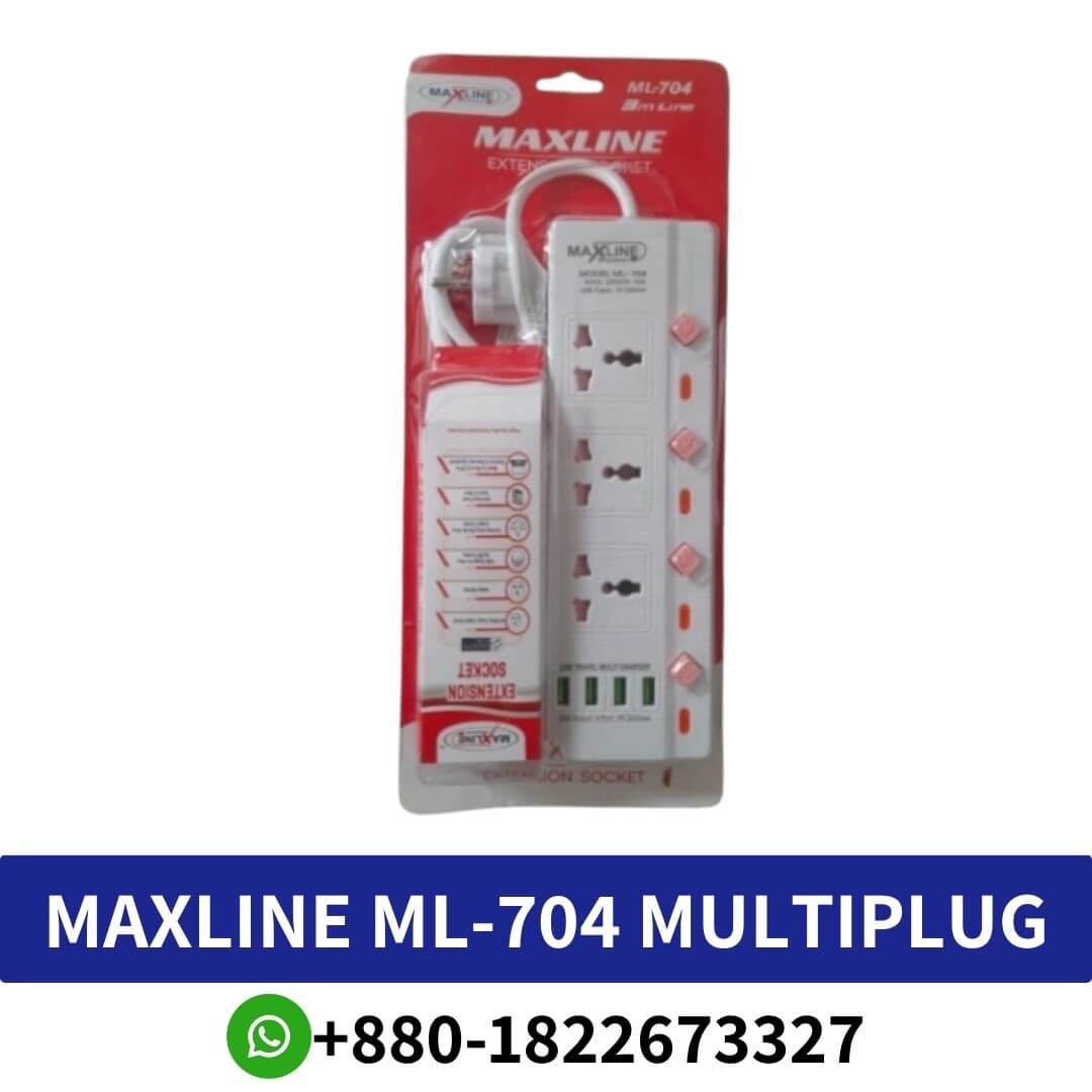 Maxline ML-704 Extension Multiplug