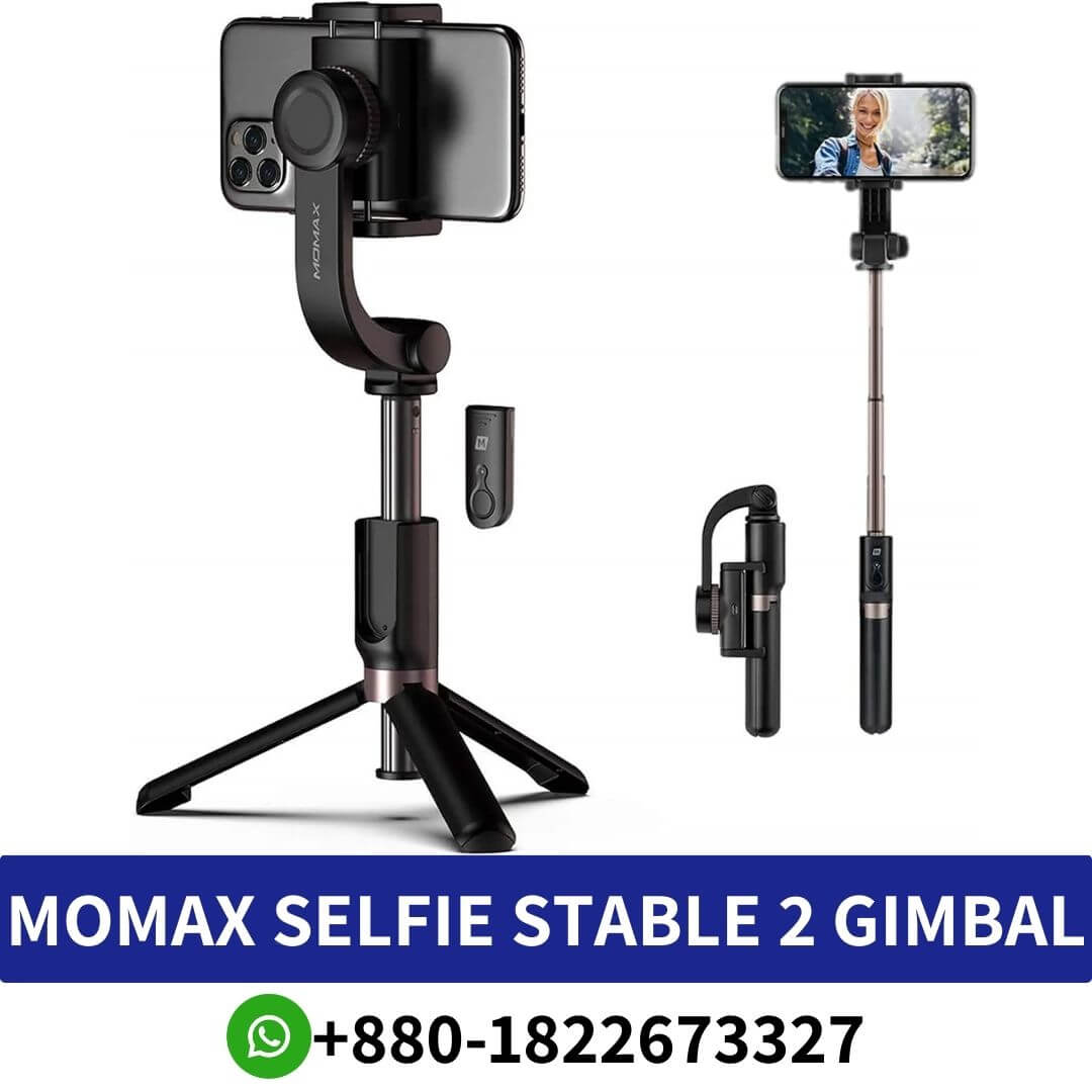 Momax Selfie Stable 2 Smartphone Gimbal With Tripod Price In BD