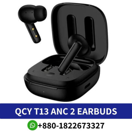 QCY T13 ANC 2 Truly Wireless Earbuds Price In Bangladesh, QCY T13 ANC 2 True Wireless ANC Earbuds, QCY T13 ANC2 Truly Wireless ANC Earbuds, QCY T13 ANC 2 ANC Earbuds,