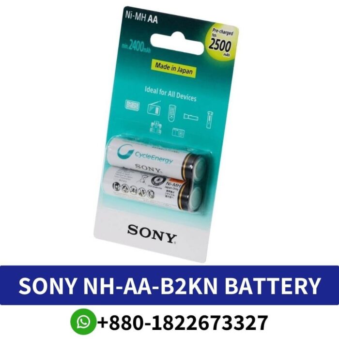 Sony Aa Premium 2Pcs 2000Mah Blister Battery Pack In Bd