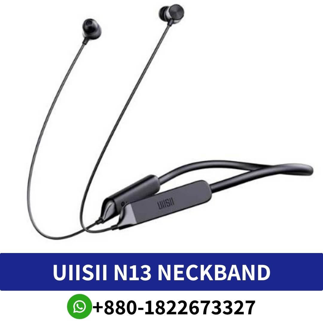 UIISII N13 Bluetooth Neckband Earphone Price In Bangladesh, uiisii n13 pro price in bangladesh, uiisii n113 neckband price in bangladesh, uiisii n13 price in bangladesh uiisii n13 original price in bangladesh, uiisii neckband price in bangladesh, UiiSii N13 Neck-Mounted Bluetooth Earphone,