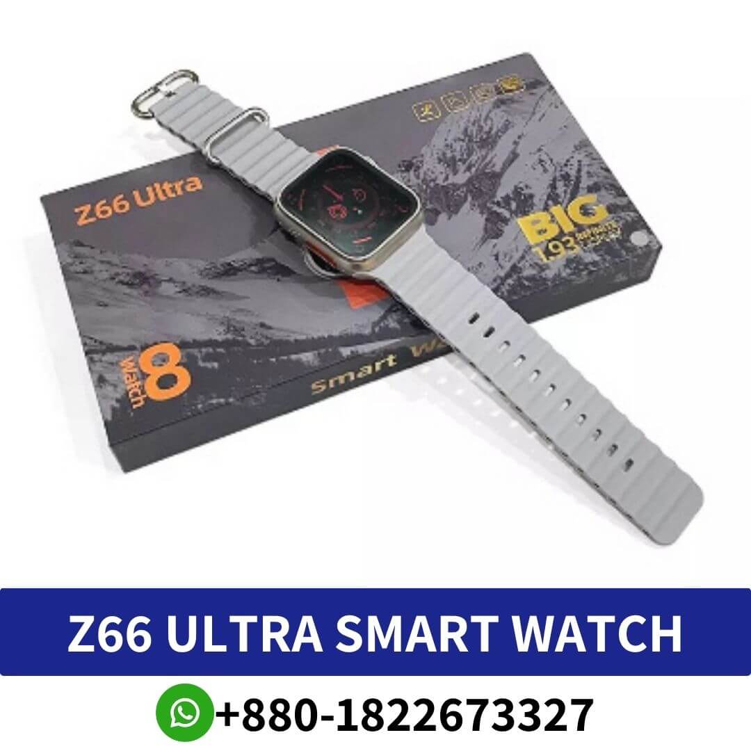 Z66 Ultra Series 8 Smart Watch It has a stylish design and is packed with features, making for those who want to stay connected and active.