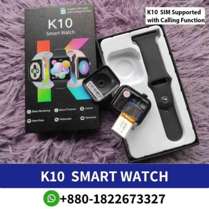 k10 pro smart watch price in bangladesh, k10 smart watch with sim support, sim supported smart watch price in bangladesh 2023, k10 smart watch details, k10 pro smart watch price, kieslect k10 smart watch price in bangladesh,