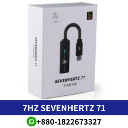 7HZ SEVENHERTZ 71 Dongle AK4377 Chip Portable Headphone Amplifier DAC Price In Bangladesh, Linsoul 7HZ SEVENHERTZ 71 Portable Headphone Amplifier DAC Dongle with AK4377 Chip, Mixer 7HZ SEVENHERTZ 71 Portable Headphone Amplifier DAC Dongle with AK4377, 7HZ Sevenhertz 71 Type C Male to 3.5mm Female Portable DAC & Amp, 7HZ SEVENHERTZ 71 Portable Headphone Amplifier DAC Dongle with AK4377 Chip Compatible With Apple Lightning Connection,