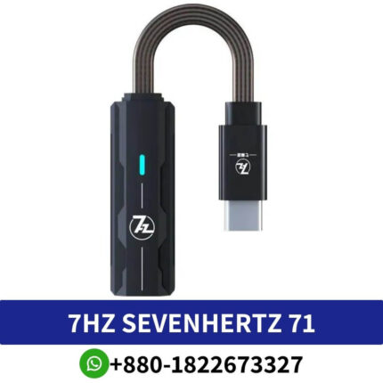 7HZ SEVENHERTZ 71 Dongle AK4377 Chip Portable Headphone Amplifier DAC Price In Bangladesh, Linsoul 7HZ SEVENHERTZ 71 Portable Headphone Amplifier DAC Dongle with AK4377 Chip, Mixer 7HZ SEVENHERTZ 71 Portable Headphone Amplifier DAC Dongle with AK4377, 7HZ Sevenhertz 71 Type C Male to 3.5mm Female Portable DAC & Amp, 7HZ SEVENHERTZ 71 Portable Headphone Amplifier DAC Dongle with AK4377 Chip Compatible With Apple Lightning Connection,