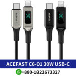 ACEFAST C6-03 100W USB-C to USB-C charging data cable Price In Bangladesh, ACEFAST Charging Data Cable C6-03 USB-C to USB-C 100W, Acefast C6-03 USB-C to USB-C Charging Data Cable 100W 2m Price In BD, ACEFAST C6-03 100W USB-C to USB-C charging data cable, Acefast C6-03-100W USB-C to USB-C , Acefast C6-03-100W USB-C to USB-C (Black) - Anker Bangladesh, Charging Data Cable C6-03 USB-C to USB-C 100W I ACEFAST , Acefast C6-03-100W USB-C to USB-C (Black),