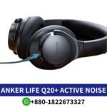 ANKER Life Q20+ delivers exceptional sound with active noise cancellation for immersive listening. anker q20+bluetooth-headphones shop in-bd