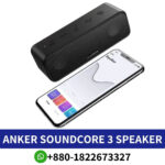 ANKER SOUNDCORE 3_ 16W stereo sound, IPX7 waterproof, 24-hour playtime, customizable EQ modes for optimal listening._bluetooth-speaker