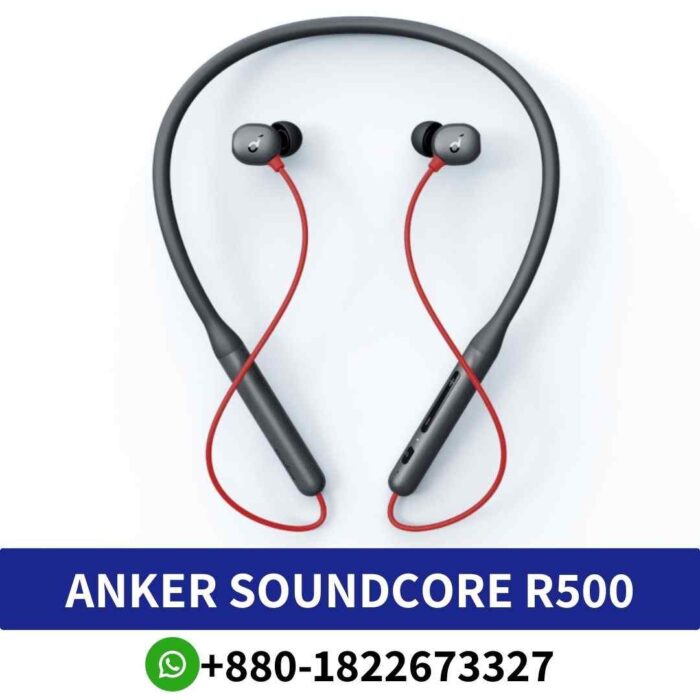 ANKER Soundcore R500,Immersive sound with deep bass,Bluetooth 5.0, 20-hour battery life, water-resistant, and foldable design.R500 shop in BD