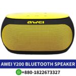 AWEI Y200_ Compact wireless earbuds with Bluetooth connectivity, sleek design, and long-lasting battery-AWEI Y200 Bluetooth speaker shop in bd