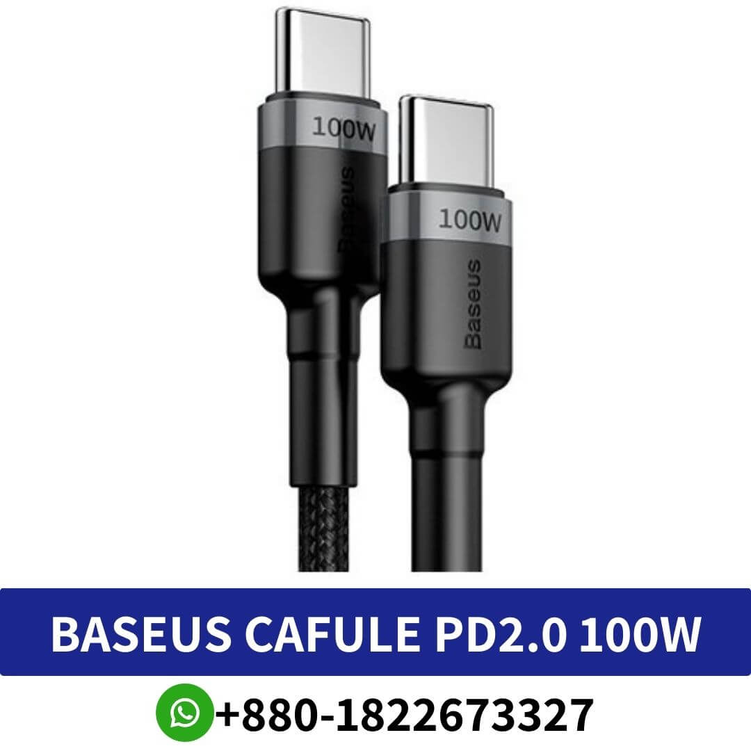 Baseus Cafule 100W Type-C to Type-C PD 2.0 Flash Charging Cable 2M (CATKLF-HG1) Price In Bangladesh, Baseus Cafule PD 2.0 100W Flash Charging Type-C, Baseus Cafule PD 2.0 100W Flash Charging USB , Baseus Cafule 100W Type-C to Type-C PD 2.0, Baseus Type-C PD 2.0 100W Flash Charge Data Cable 2M, Baseus Cafule PD 2.0 100W Flash Charging USB for Type-C 2M Price In Bangladesh, Baseus Cafule PD2.0 100W flash charging USB ,
