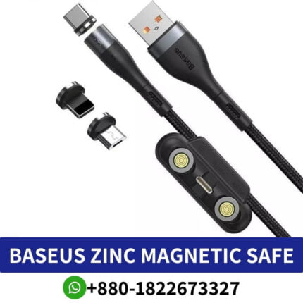 Baseus Zinc Magnetic Safe Fast Charging Data Cable Price In Bangladesh, Baseus CATLXC-A06 Zinc Magnetic Safe Fast Charging Price In BD, Baseus Zinc Magnetic Safe Fast Charging Data Cable M+L+C 5A 40W, Baseus Zinc Magnetic Safe Fast Charging Data Cable USB for M+L+T, Baseus Zinc Magnetic Safe Fast Charging Data Cable Type C Lightning Micro, Baseus Zinc Magnetic Safe Fast Charging Data Cable M+L+C 5A 40W Baseus Zinc Magnetic Safe Cable USB price in Bangladesh