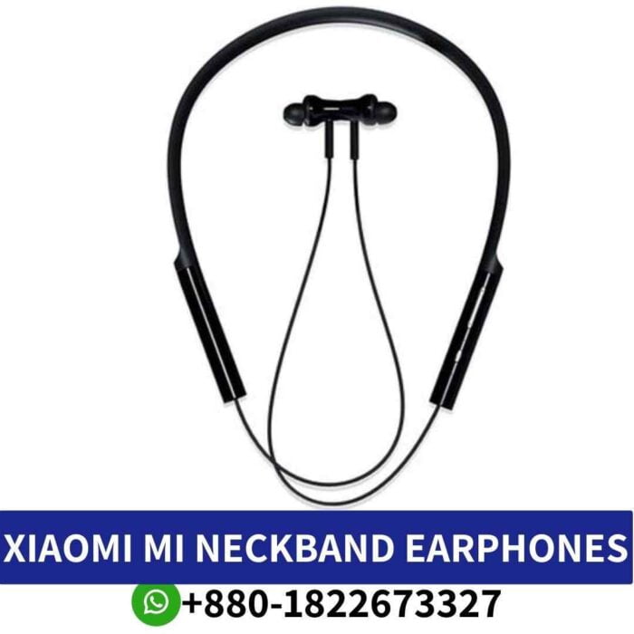 Best_Neckband_ Xiaomi Bluetooth Collar Earphones Offer Dynamic Sound And Wireless Convenience For Everyday Use._ Xiaomi Earphones Shop In Bd