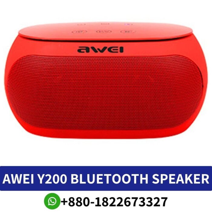 Best AWEI Y200_ Compact wireless earbuds with Bluetooth connectivity, sleek design, and long-lasting battery-AWEI Y200 Bluetooth speaker shop in bd