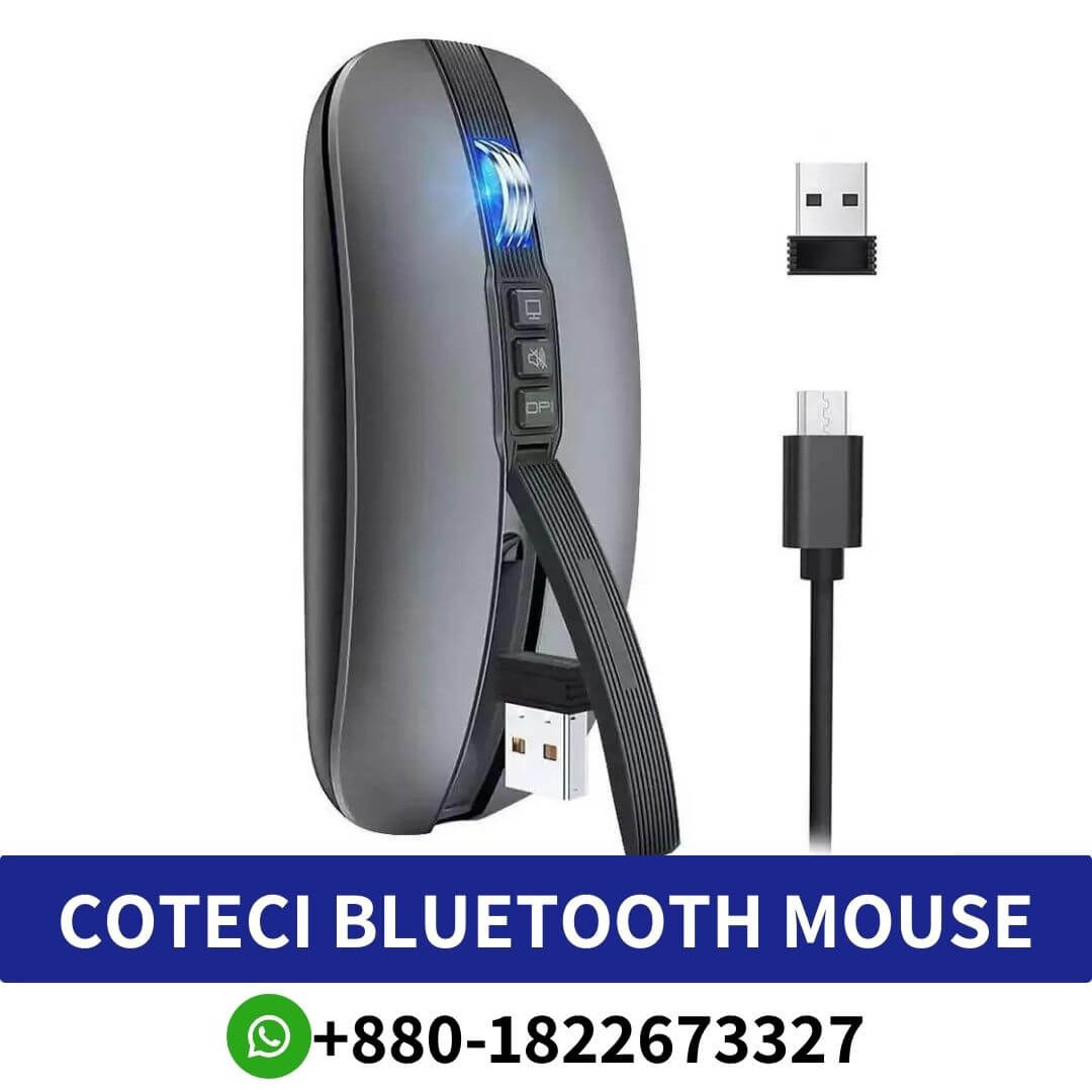Best COTECI Dual Mode Bluetooth Mouse