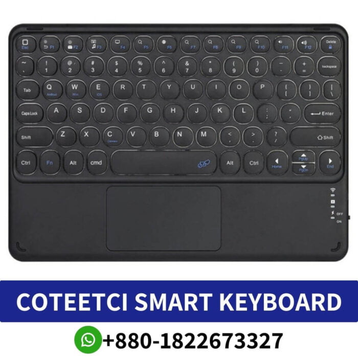 Coteetci Smart Keyboard With Trackpad