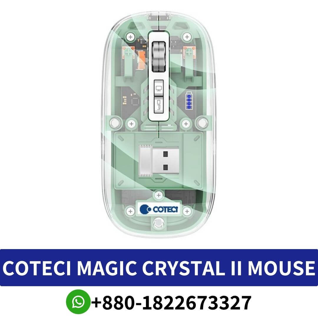 Best COTECI Magic Crystal II Three Mode Mouse