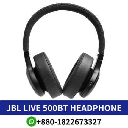 Best JBL LIVE 500BT _Immerse in music with JBL LIVE 500BT_ wireless, noise-canceling, waterproof, with microphone, and app support. jbl shop in bd