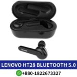 Best LENOVO HT28 Earbuds True wireless with active noise cancellation, dynamic sound, waterproof design, and convenient Bluetooth 5.0 connectivity