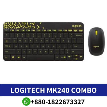 Best LOGITECH MK240 Nano Wireless Keyboard and Mouse Combo
