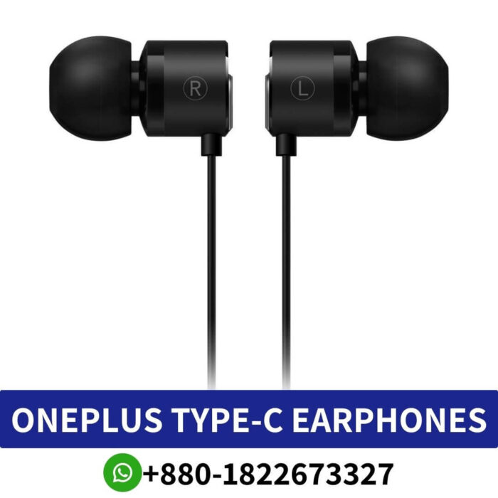 Best ONEPLUS Type-C Bullets_ High-quality dynamic earphones with ADC_DAC, 96KHz_24Bit HD support._.Oneplus bullets type-c Earphone shop in BD