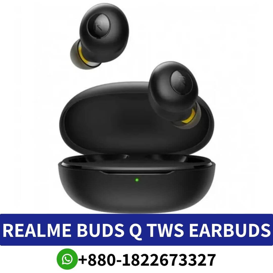 Best REALME buds q TWS bluetooth-5-0 Price in Bangladesh-REALME Buds Q TWS Bluetooth 5.0 Earbuds shop in Bangladesh