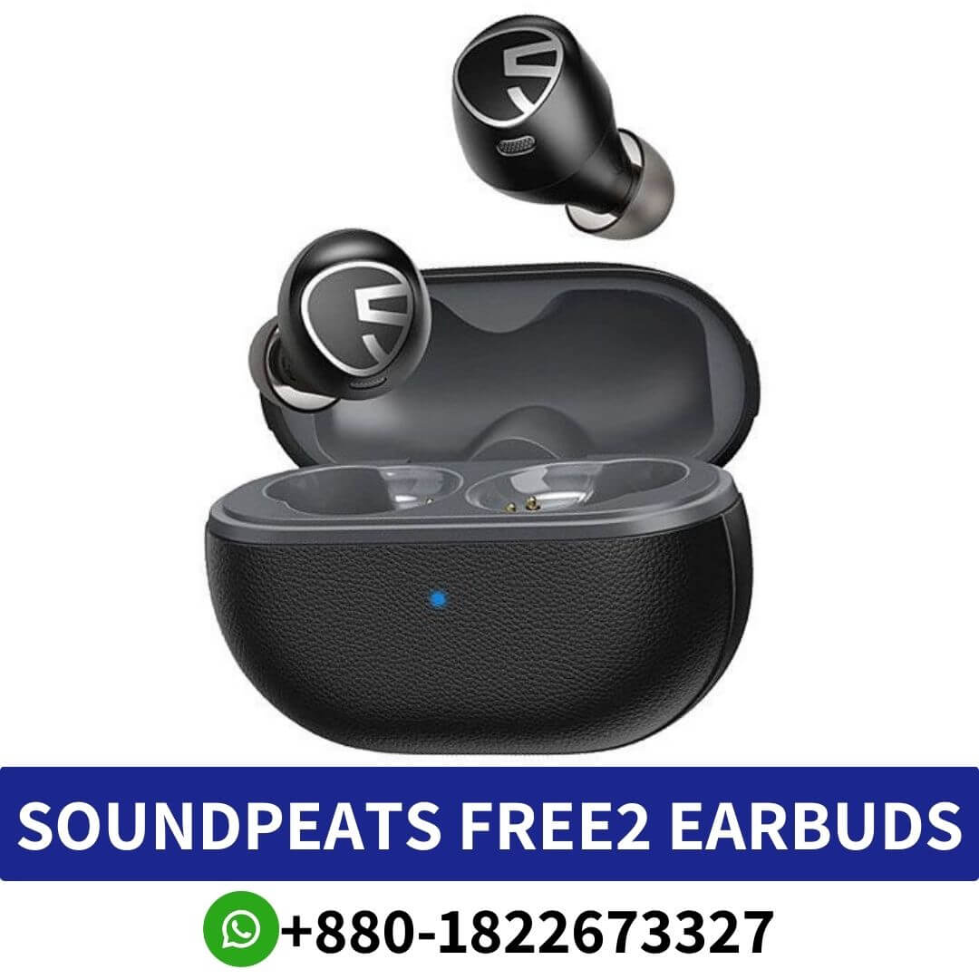 Best SOUNDPEATS Free2 Classic Price in Bd-SOUNDPEATS Free2_ Stylish, comfortable, long battery life, dynamic sound, Bluetooth 5.1, IPX5-rated